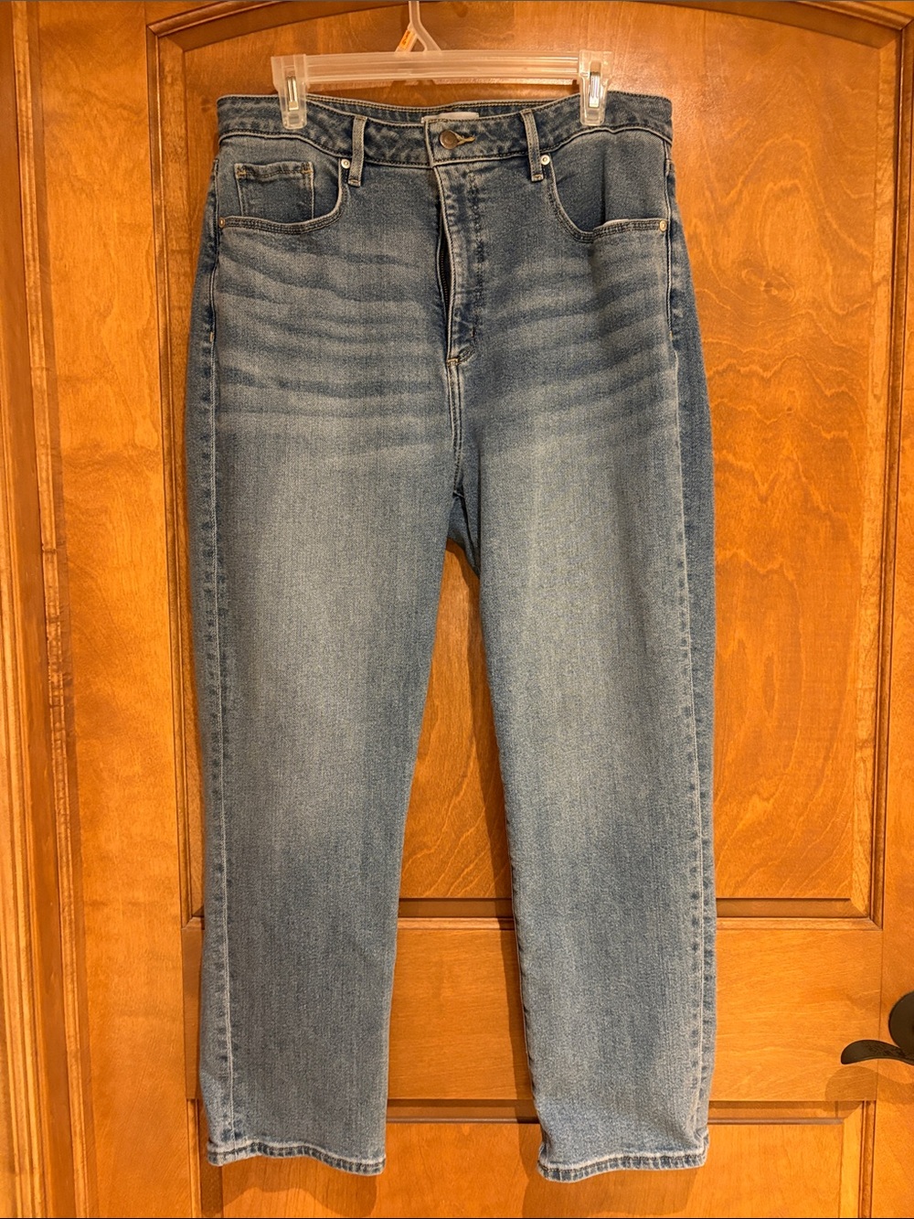 Loft Slim Straight Curvy Jeans